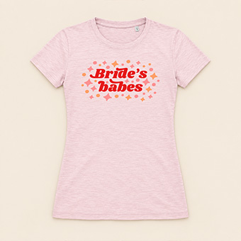T shirt personnalisé pour femme à manches courtes