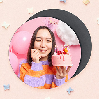 Magnets ronds personnalisés