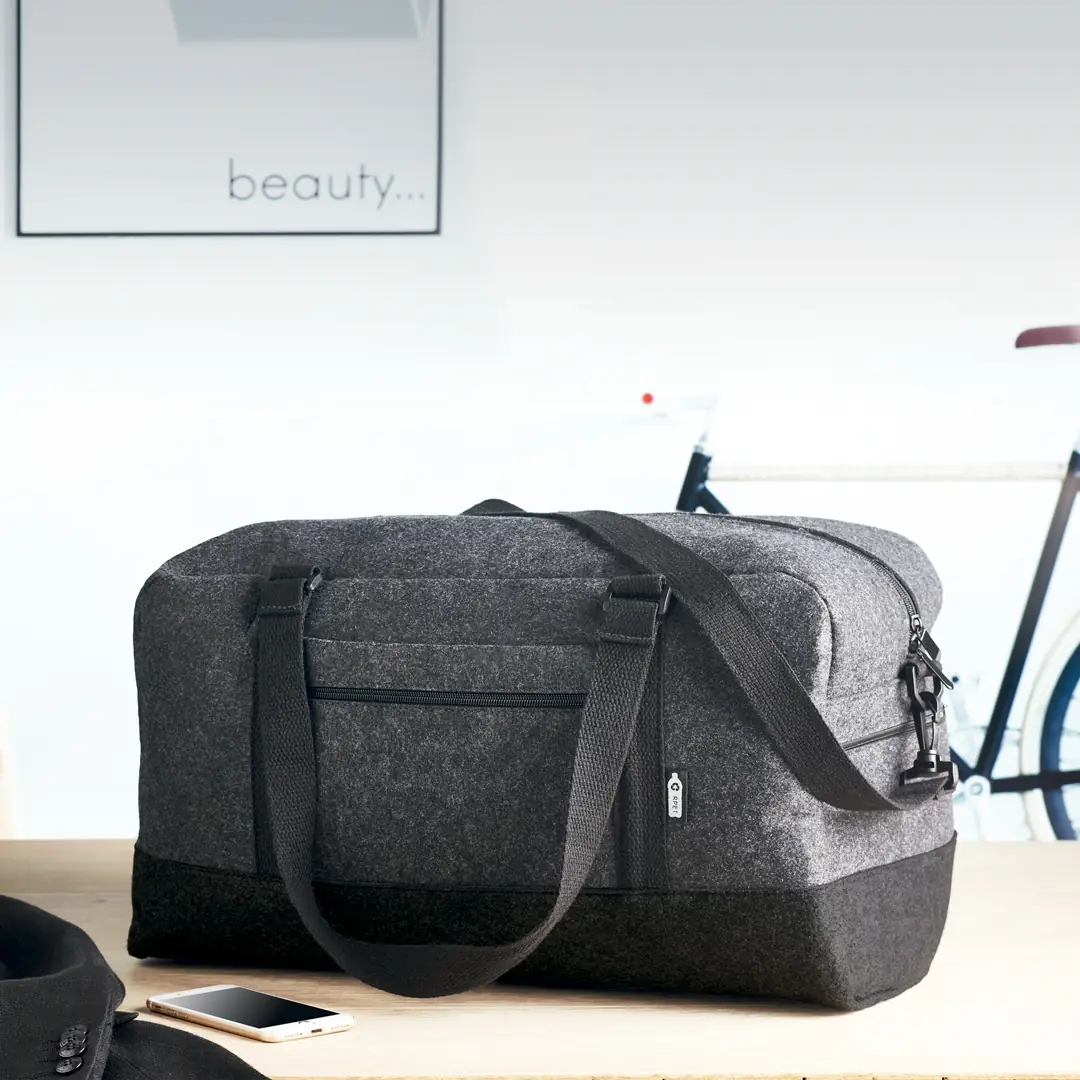 Sac de sport personnalisé en feutre RPET