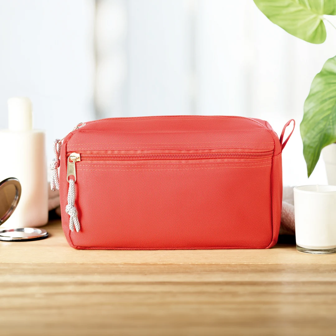 Necessaire personalizado com fecho de correr duplo Necessaire personalizado com fecho de correr duplo