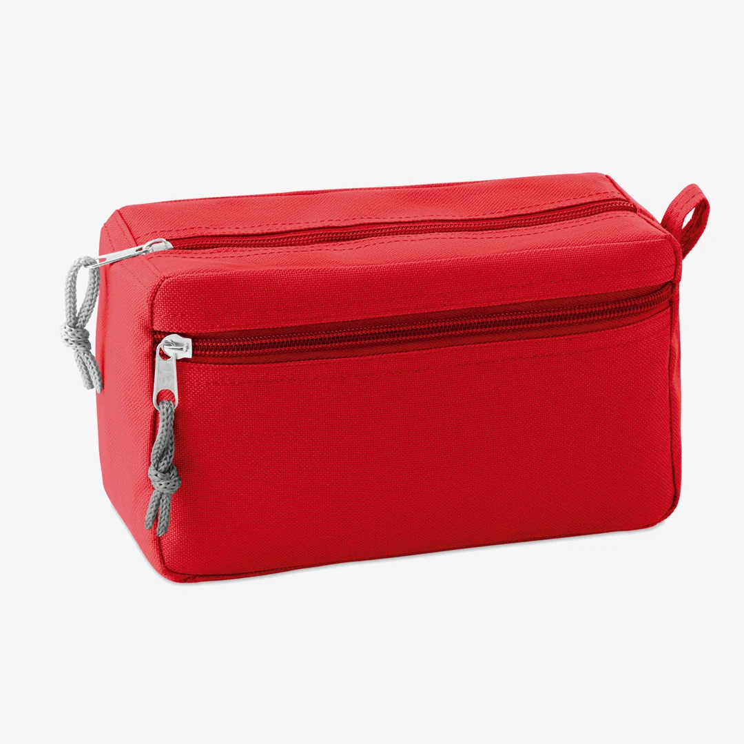 Necessaire personalizado com fecho de correr duplo Necessaire personalizado com fecho de correr duplo