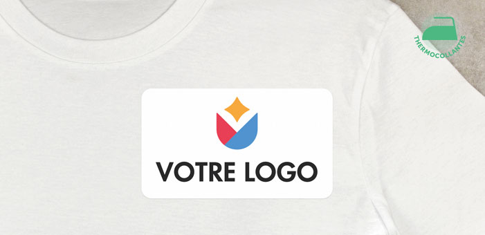 Stickers thermocollants rectangulaires pour vêtements