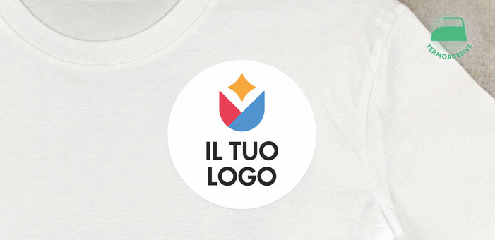 Termoadesivi rotondi per vestiti 