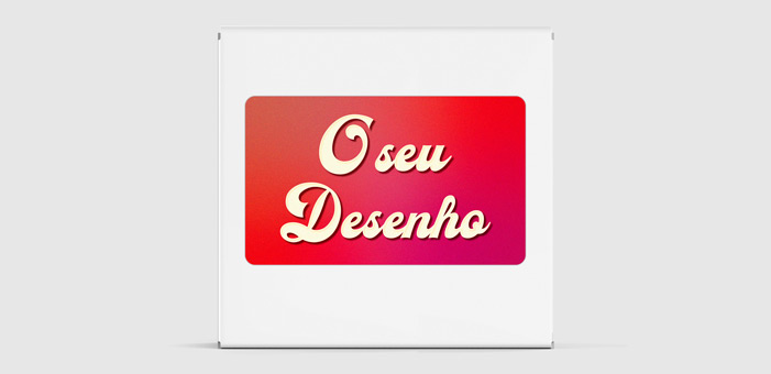 Autocolantes rectangulares personalizada