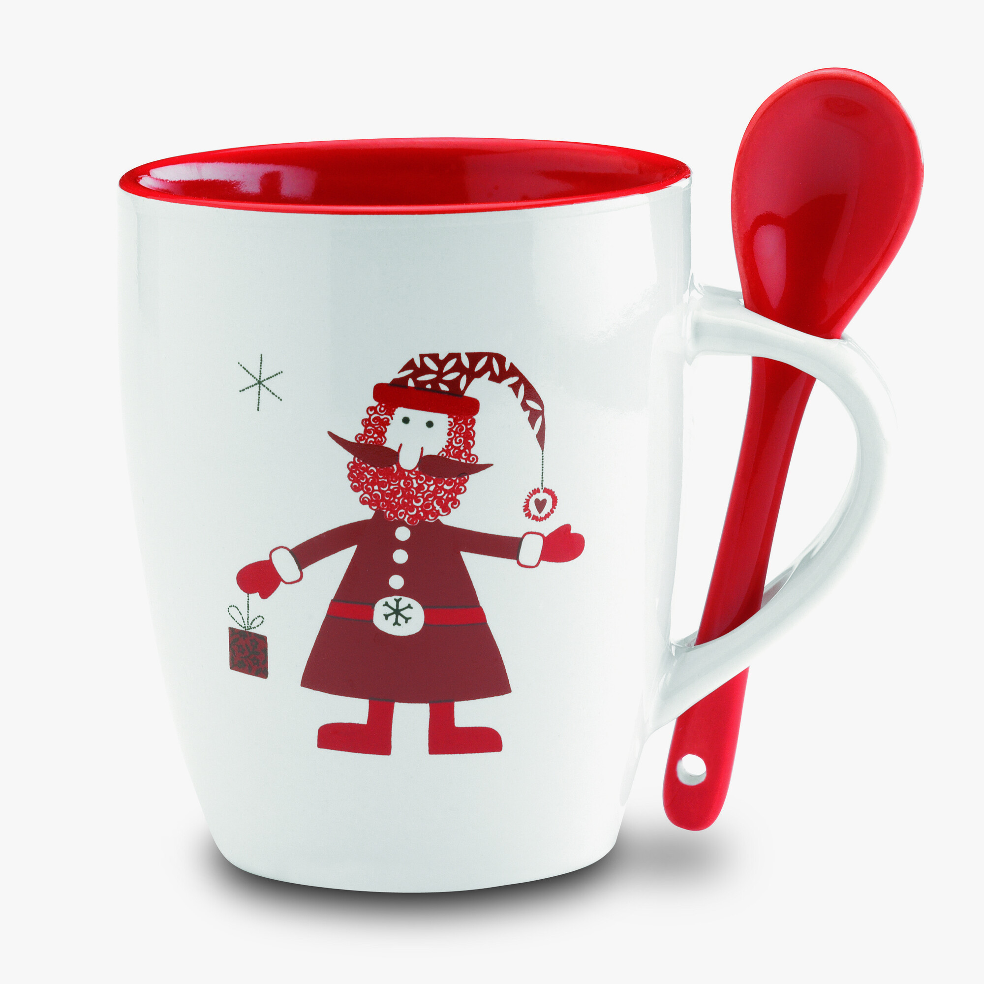 Taza con cuchara 250ml personalizada