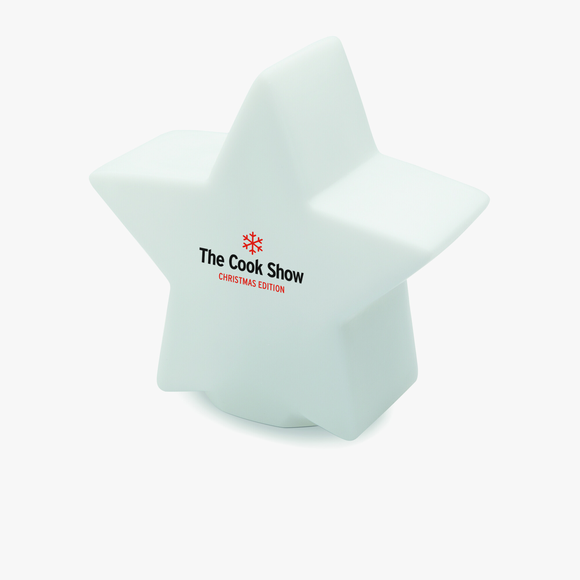 Estrella con luz cambiante personalizada