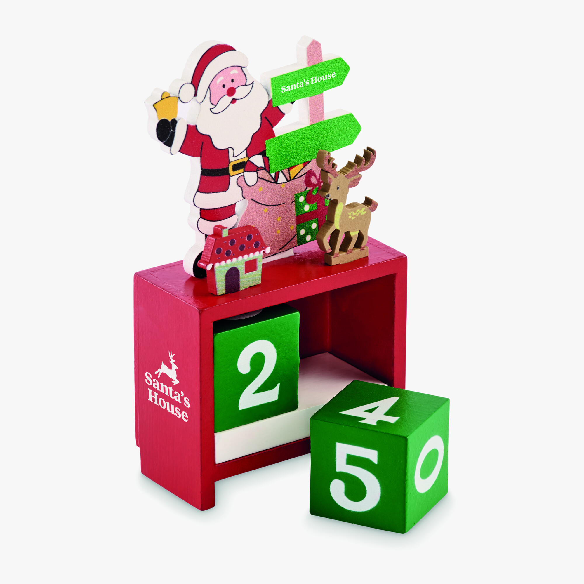 Calendario navideño personalizado
