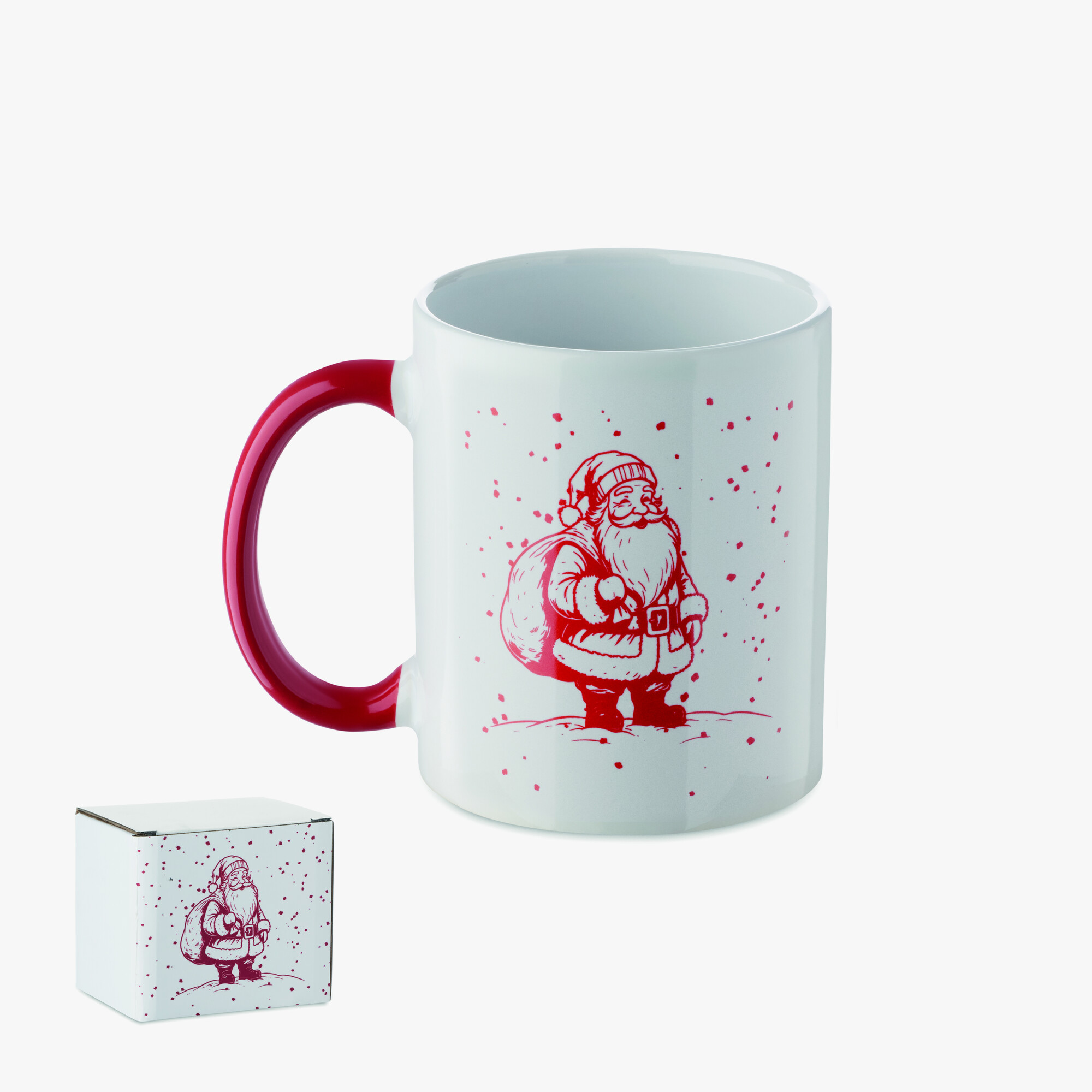 Personalised 300 ml ceramic seasonal mug