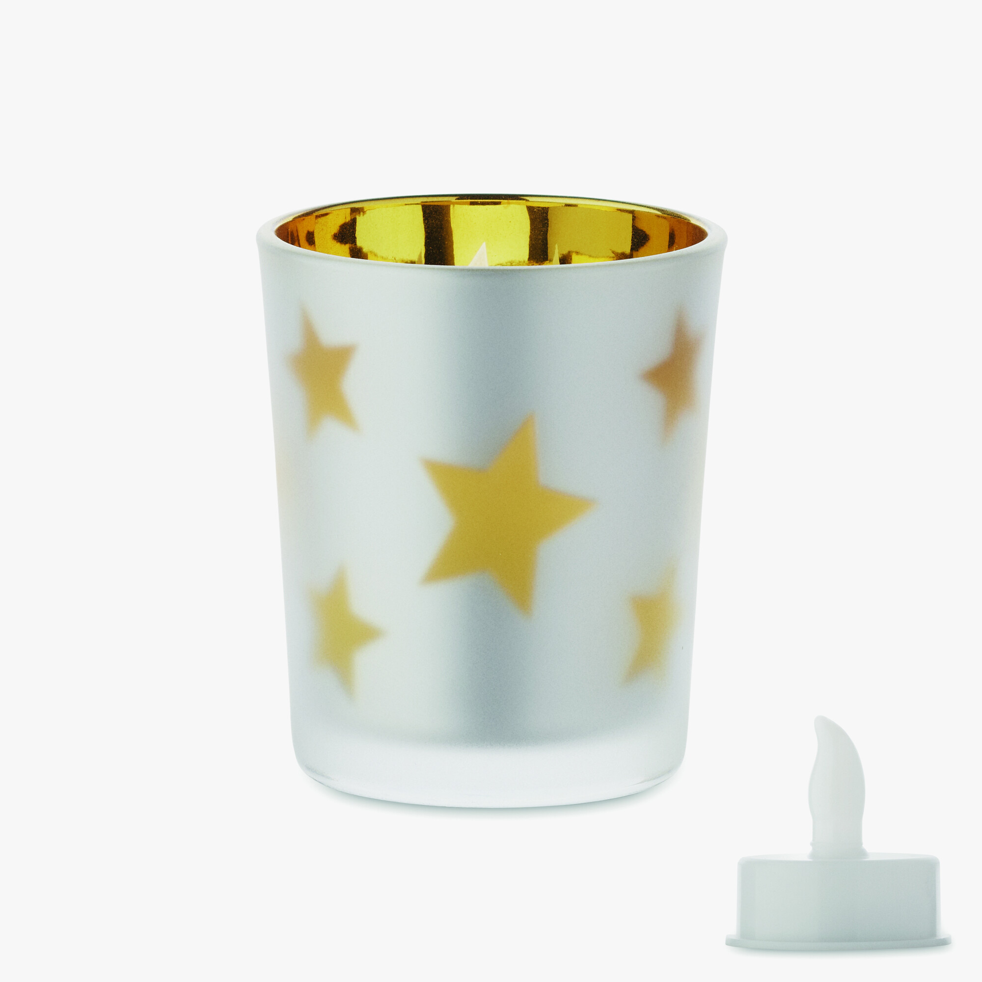 Bougie LED chauffe-plat personnalisée