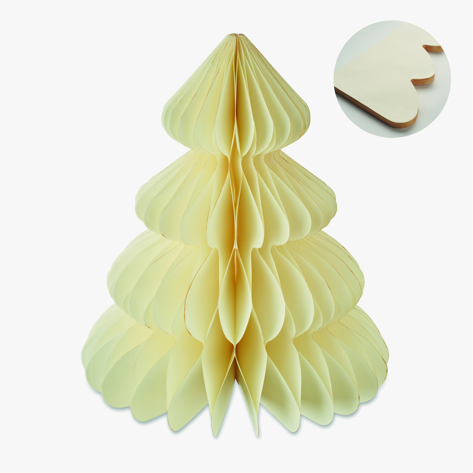 Árvore de Natal de papel personalizada