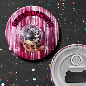 Décapsuleur magnétique rond 56mm
