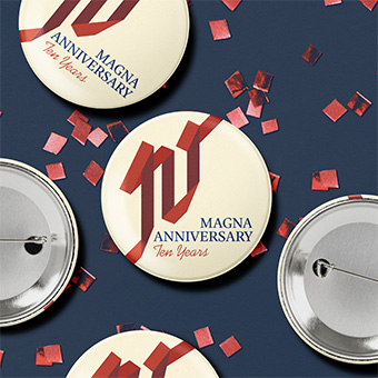 Badges ronds personnalisés 56mm