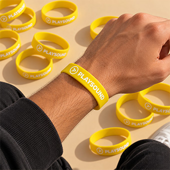 Bracelet en silicone personnalisé