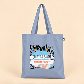 Tote Bag coton bio couleur personnalisé