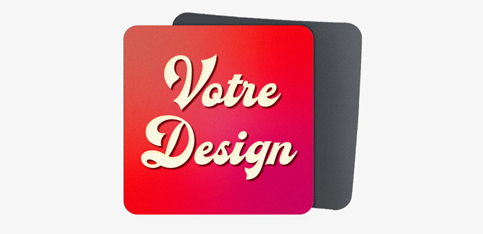 Magnets carrés personnalisés