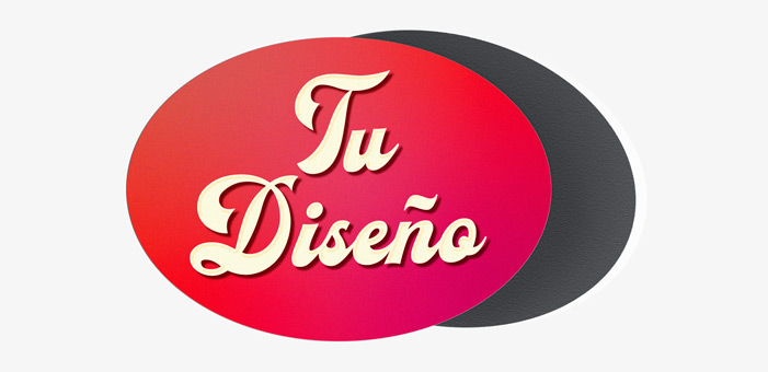 Imanes ovalados personalizados