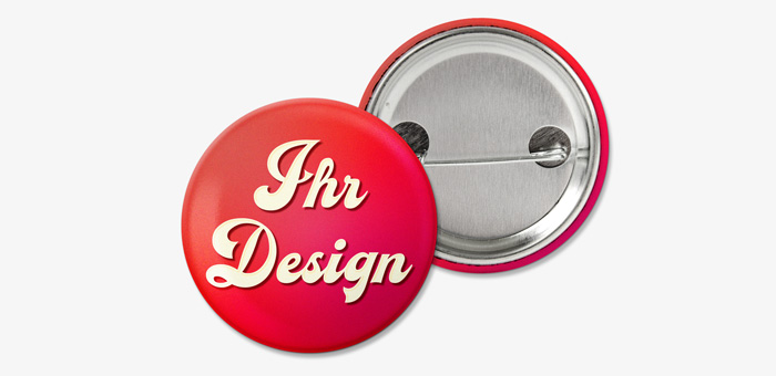 Personalisierte runde Buttons 38 mm