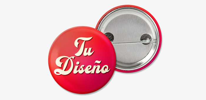 Chapas personalizadas redondas 38mm
