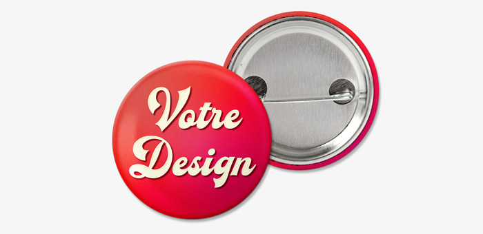Badges ronds personnalisés 38mm