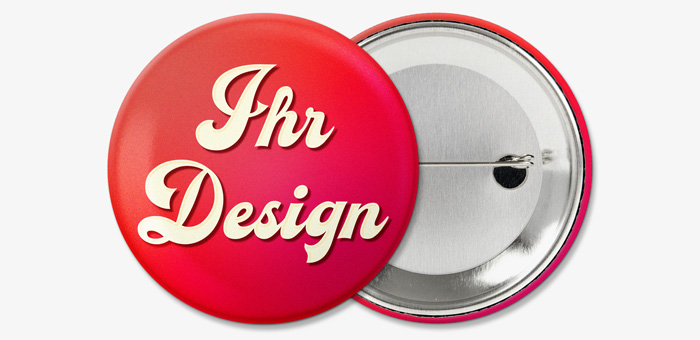 Personalisierte runde Buttons 56mm
