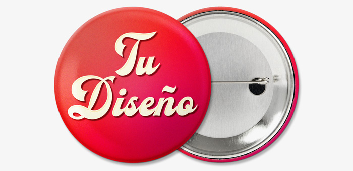 Chapas personalizadas redondas 56mm