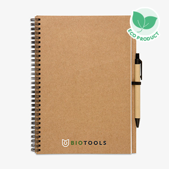 Personalisiertes Notizbuch mit Soft-Einband und nachhaltigem Design