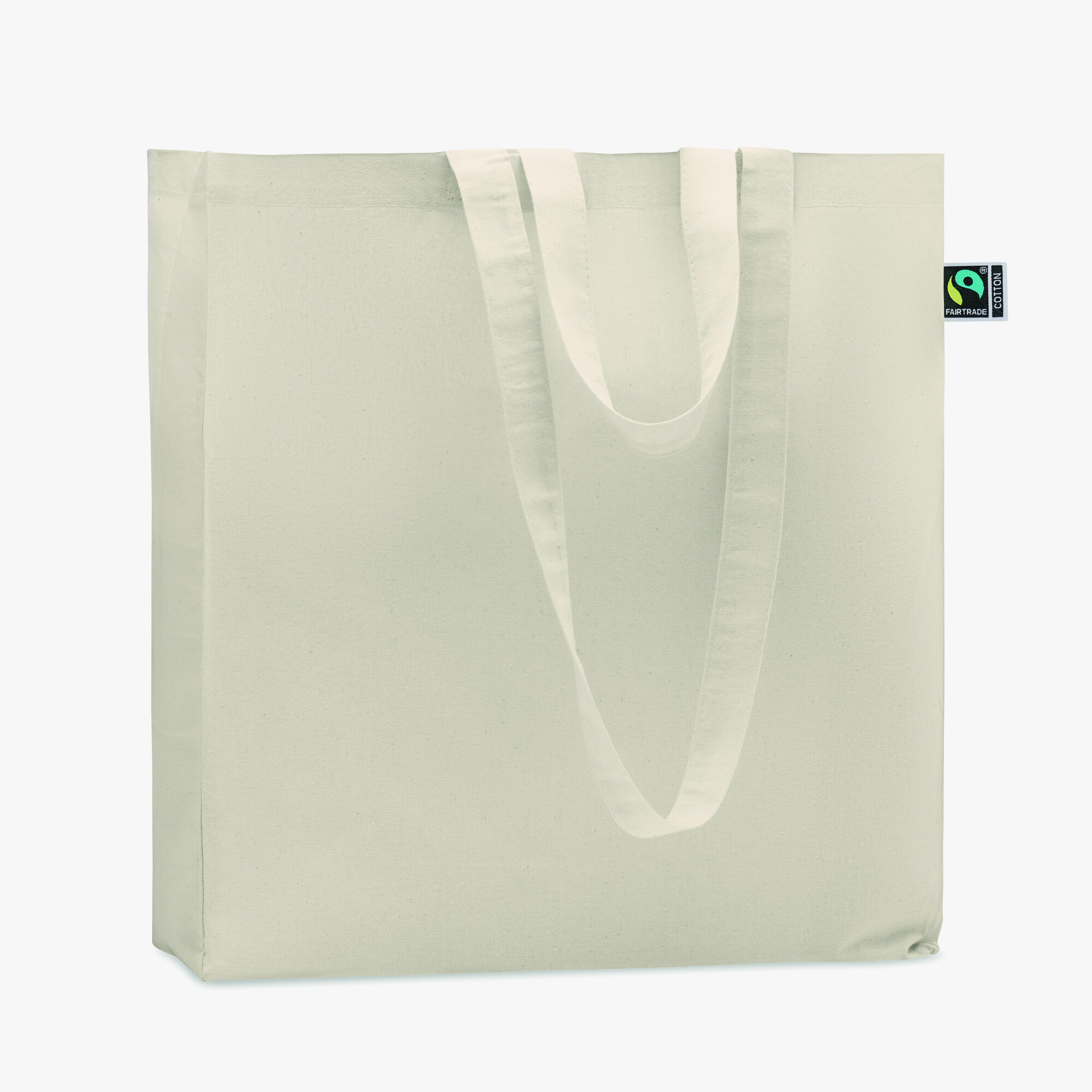 Sac personnalisé en coton avec soufflet