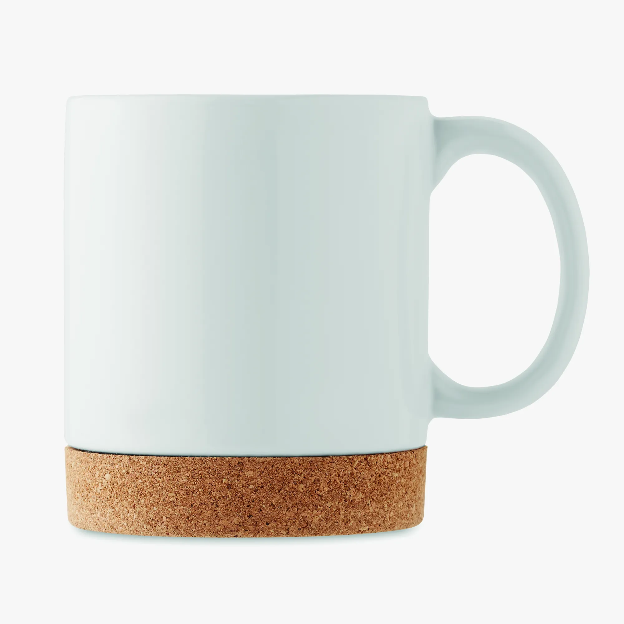Tasse en céramique personnalisée avec base en liège 280 ml