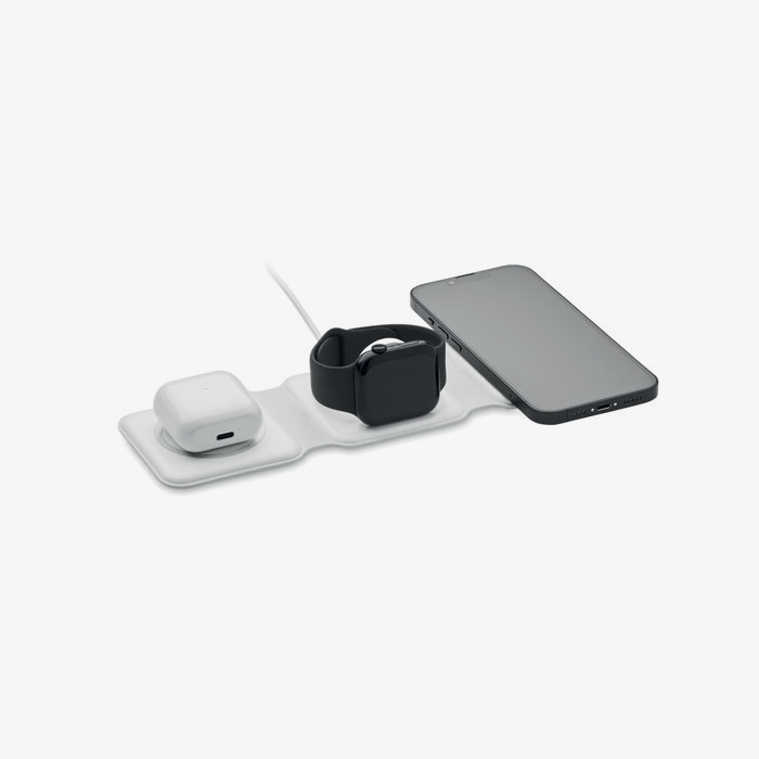 Base de carga plegable 3 en 1 en ABS