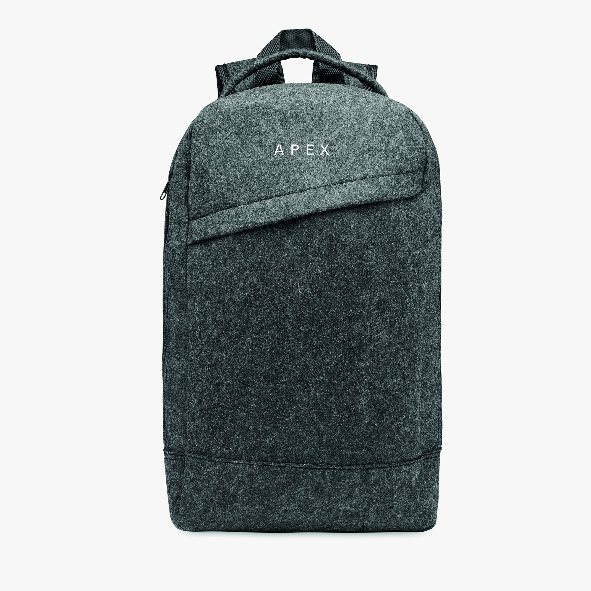 Personalised felt laptop backpack