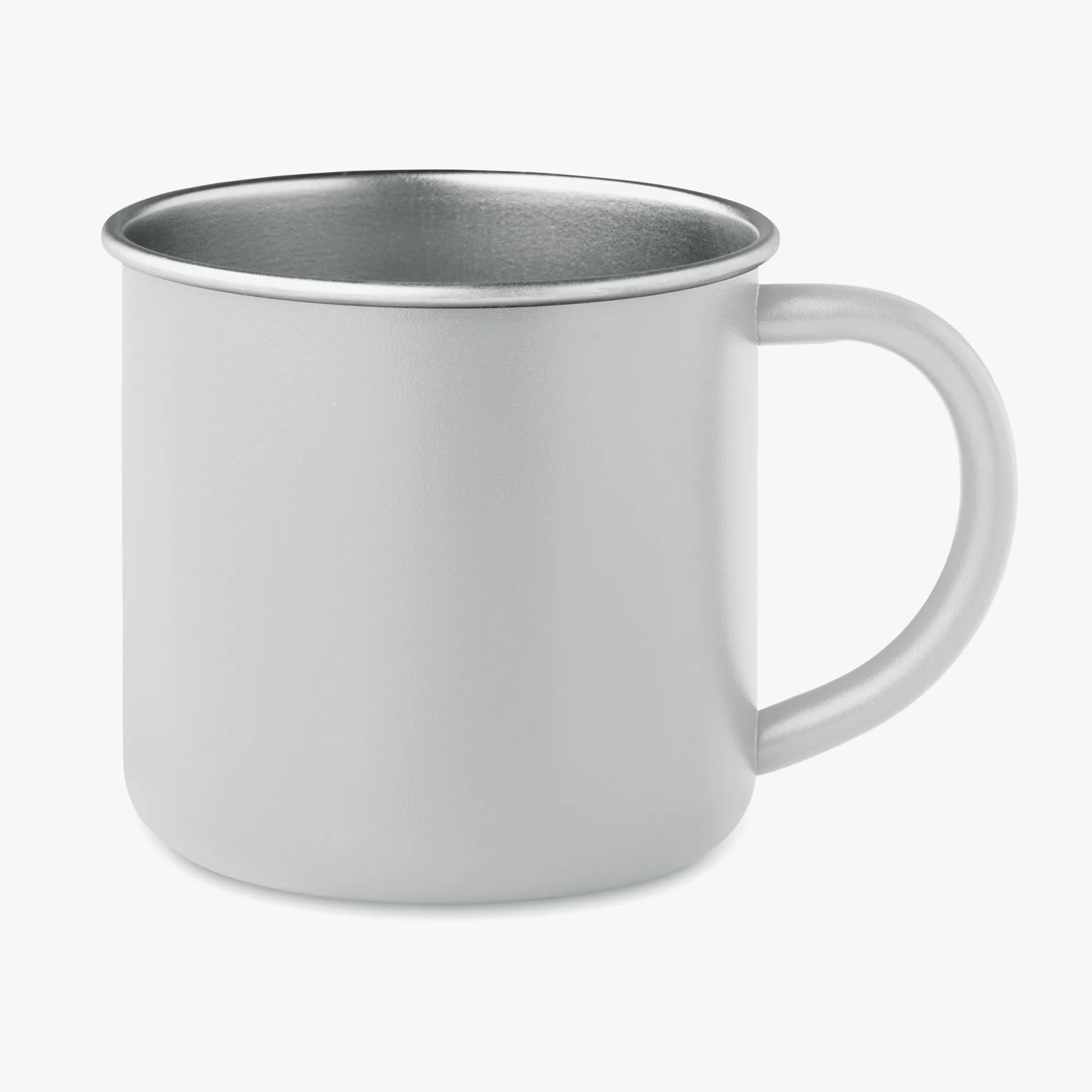 Tazze mug personalizzate metalliche in acciaio inox riciclato