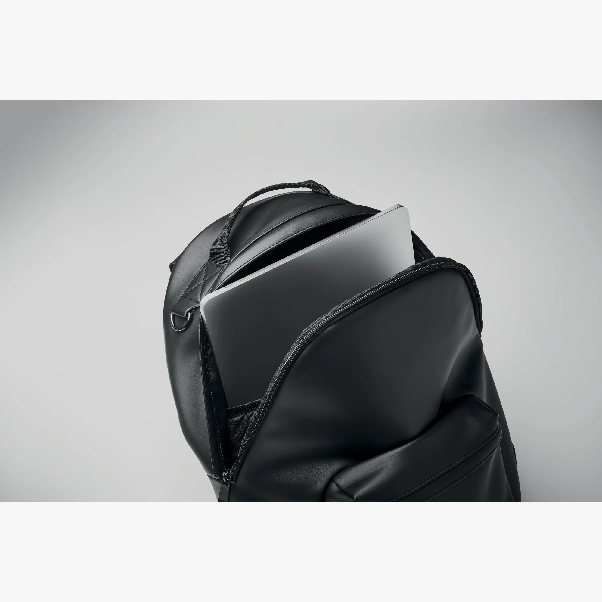 Sac à dos pour ordinateur portable en PU personnalisé