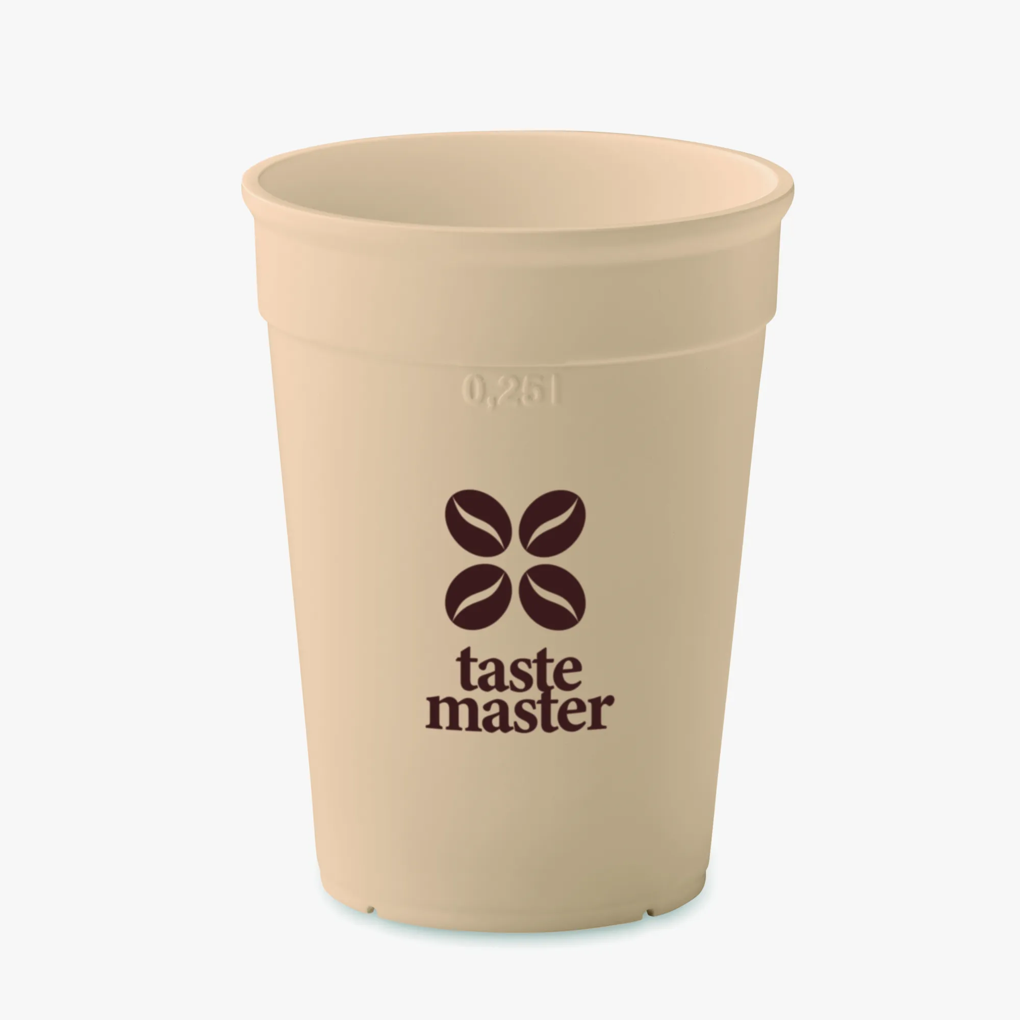 Gobelet à café réutilisable personnalisé 250 ml 