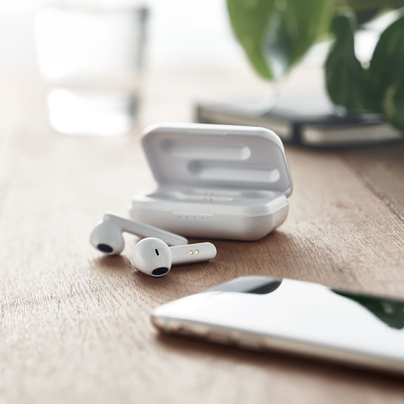Set de 2 auriculares estéreo (TWS) inalámbricos