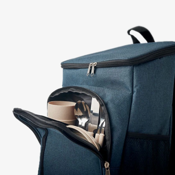 Marbled cooler backpack