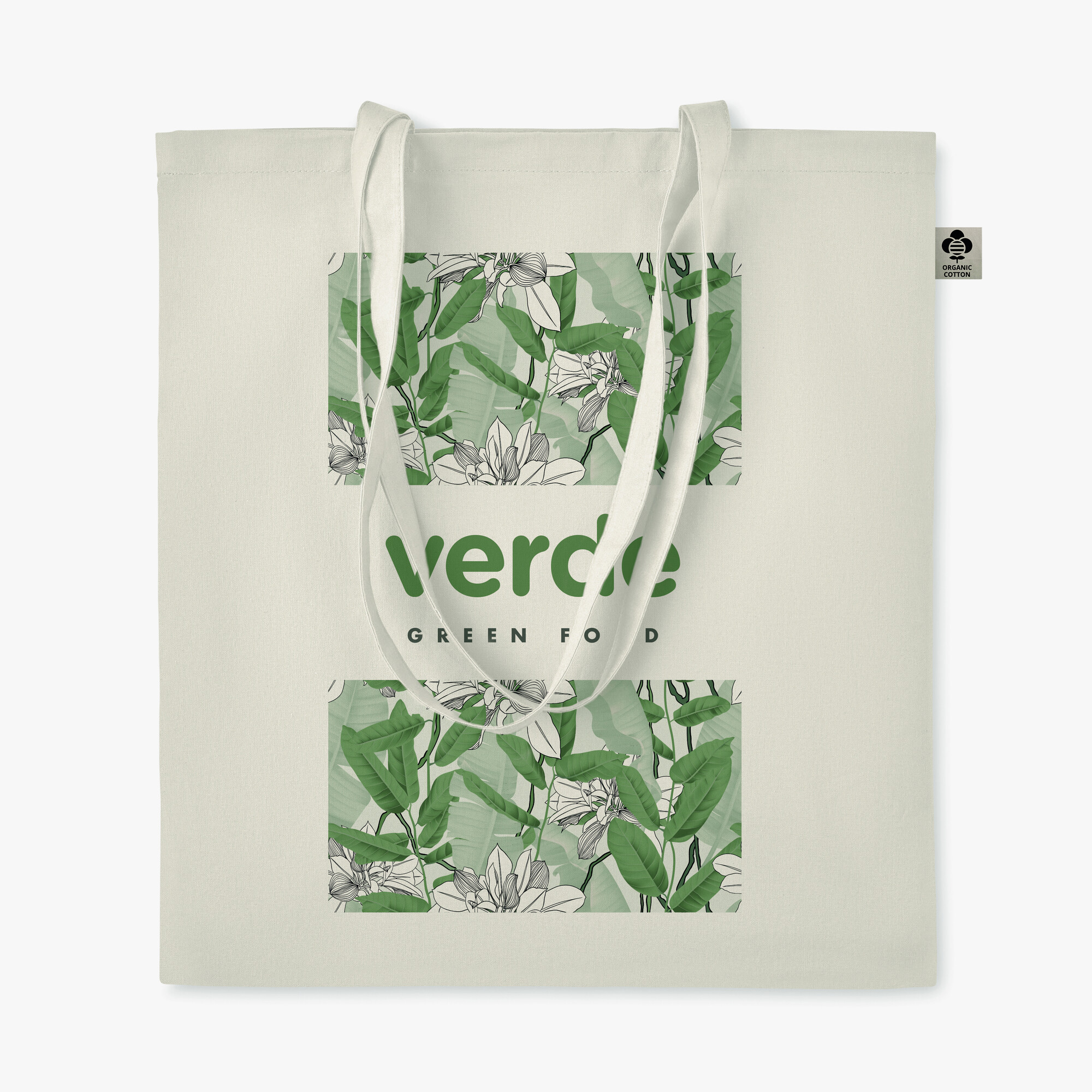 Tote Bag écologique coton bio beige personnalisé