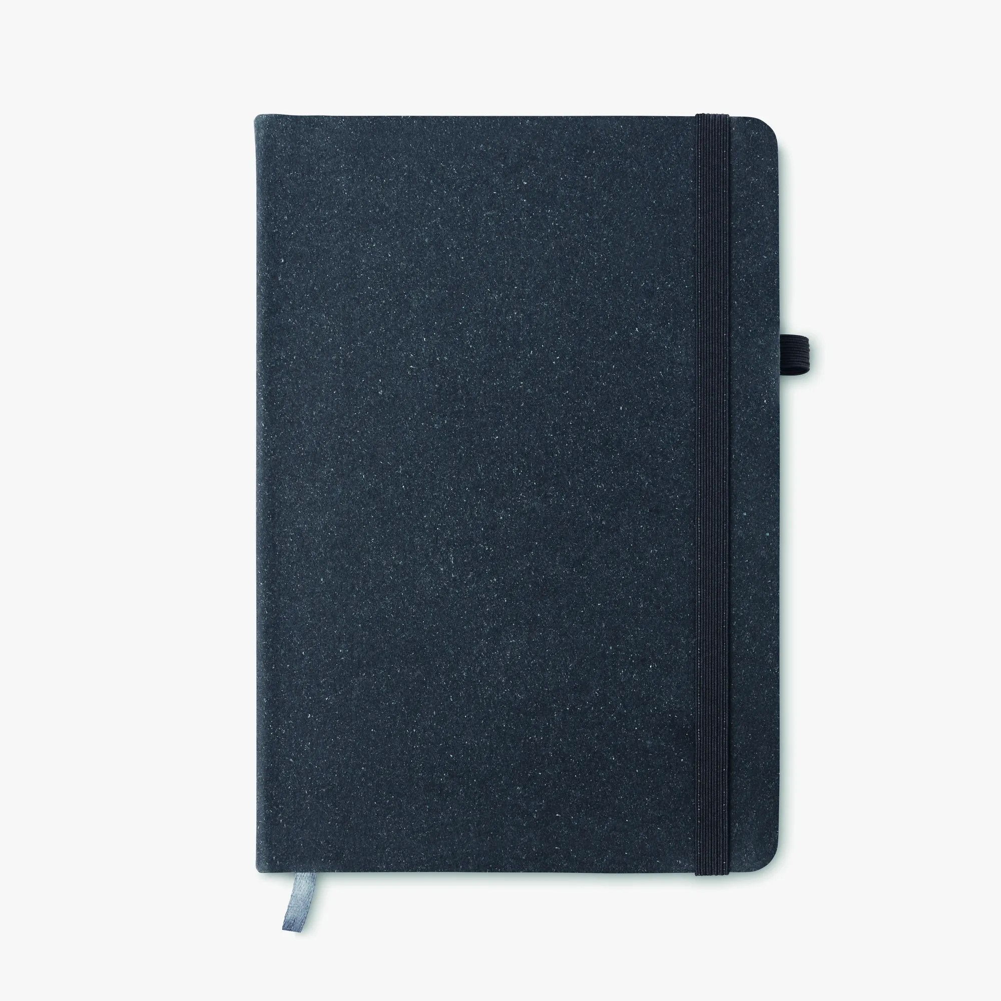 Personalised recycled leather A5 notebook