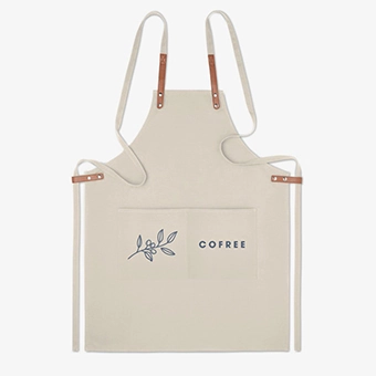 Delantal de cocina personalizado en algodón orgánico