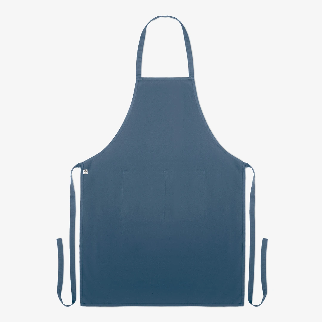 Personalised organic cotton kitchen apron