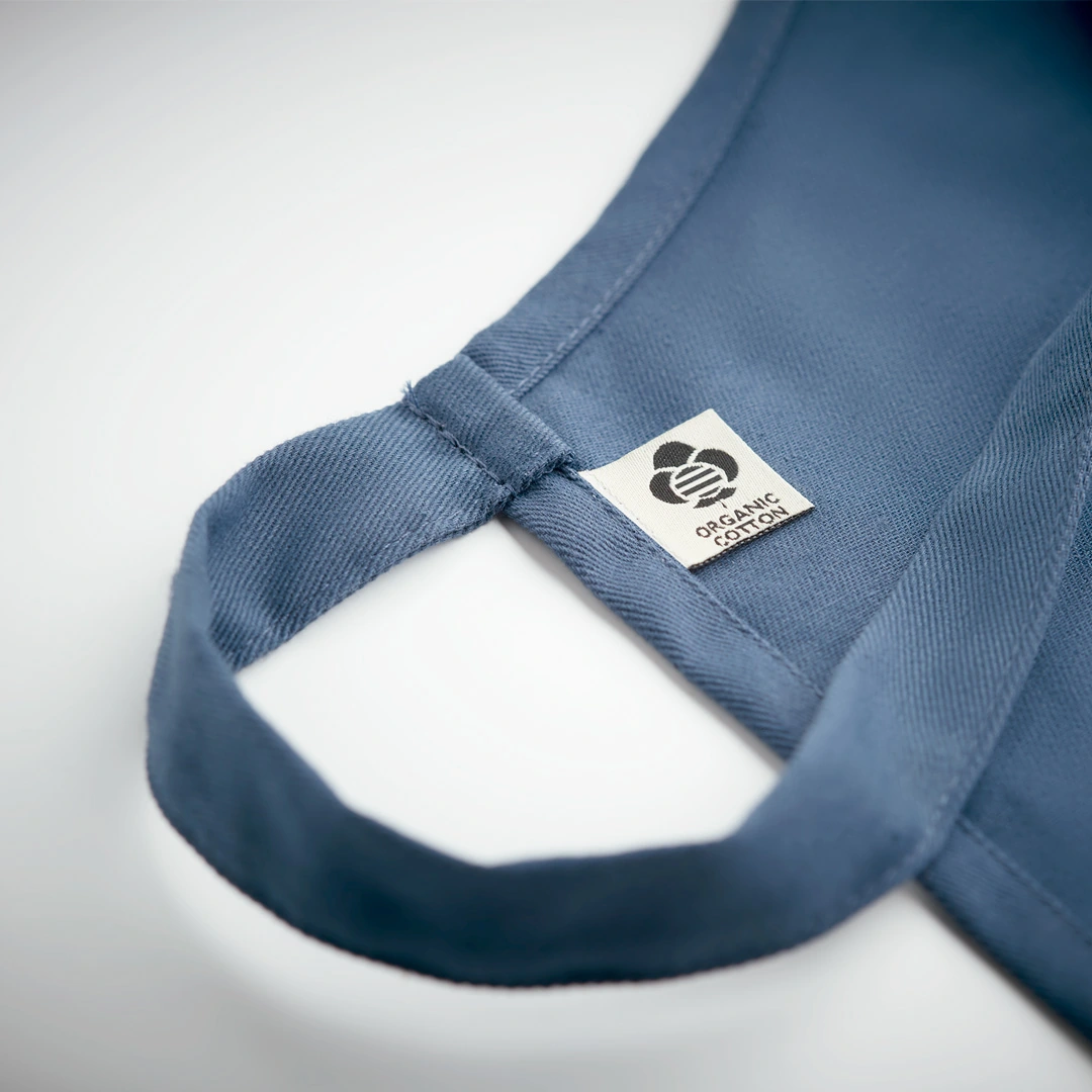 Personalised organic cotton kitchen apron