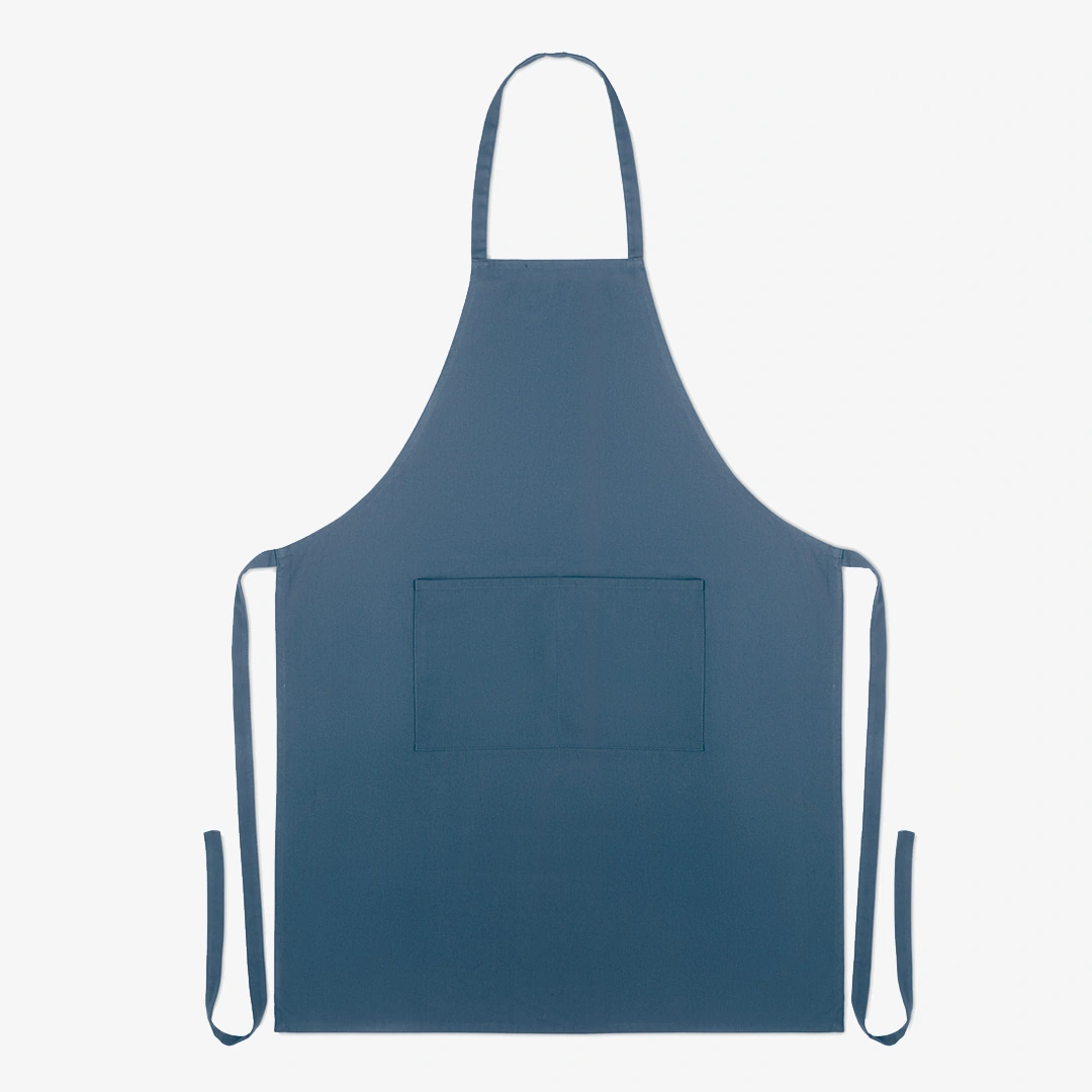 Personalised organic cotton kitchen apron