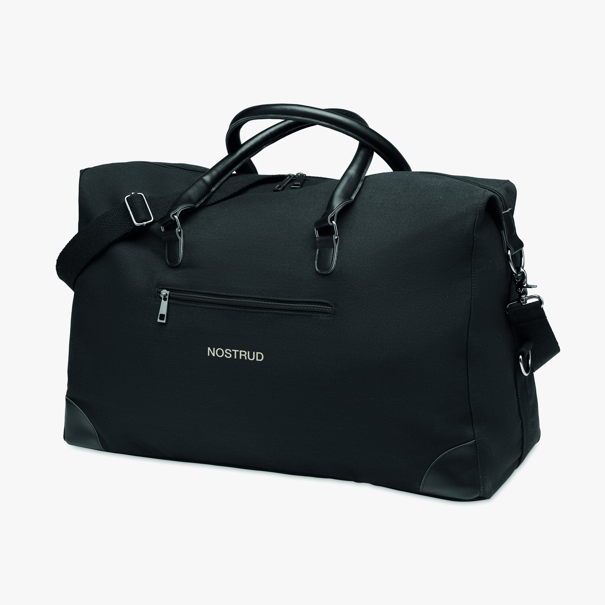 Personalised canvas weekend bag