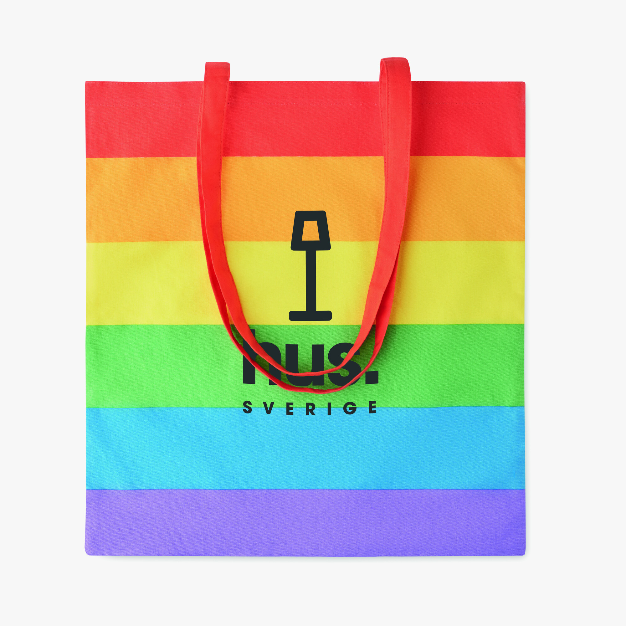 Sac personnalisé aux couleurs de l’arc en ciel