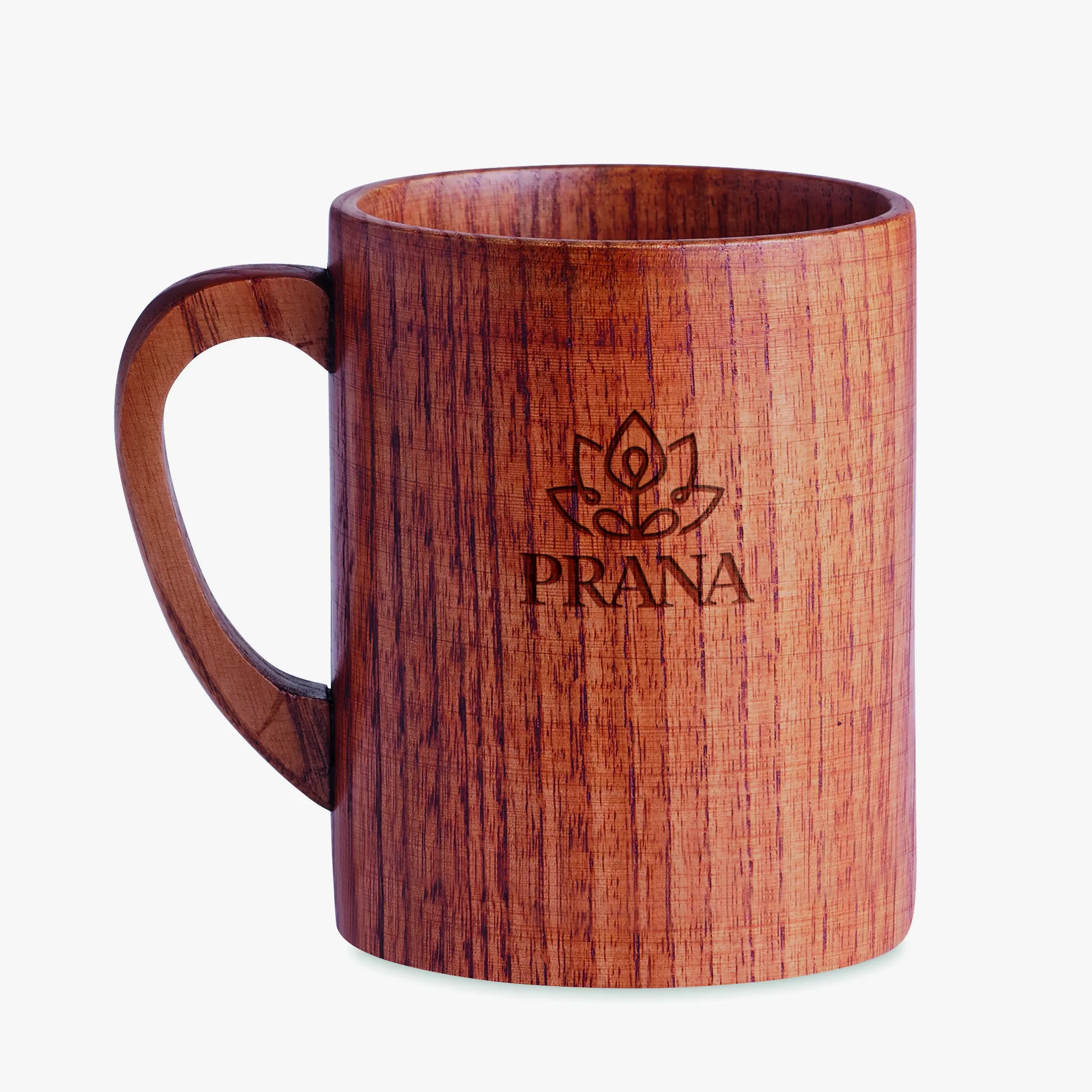 Taza de madera personalizada de roble 280 ml 
