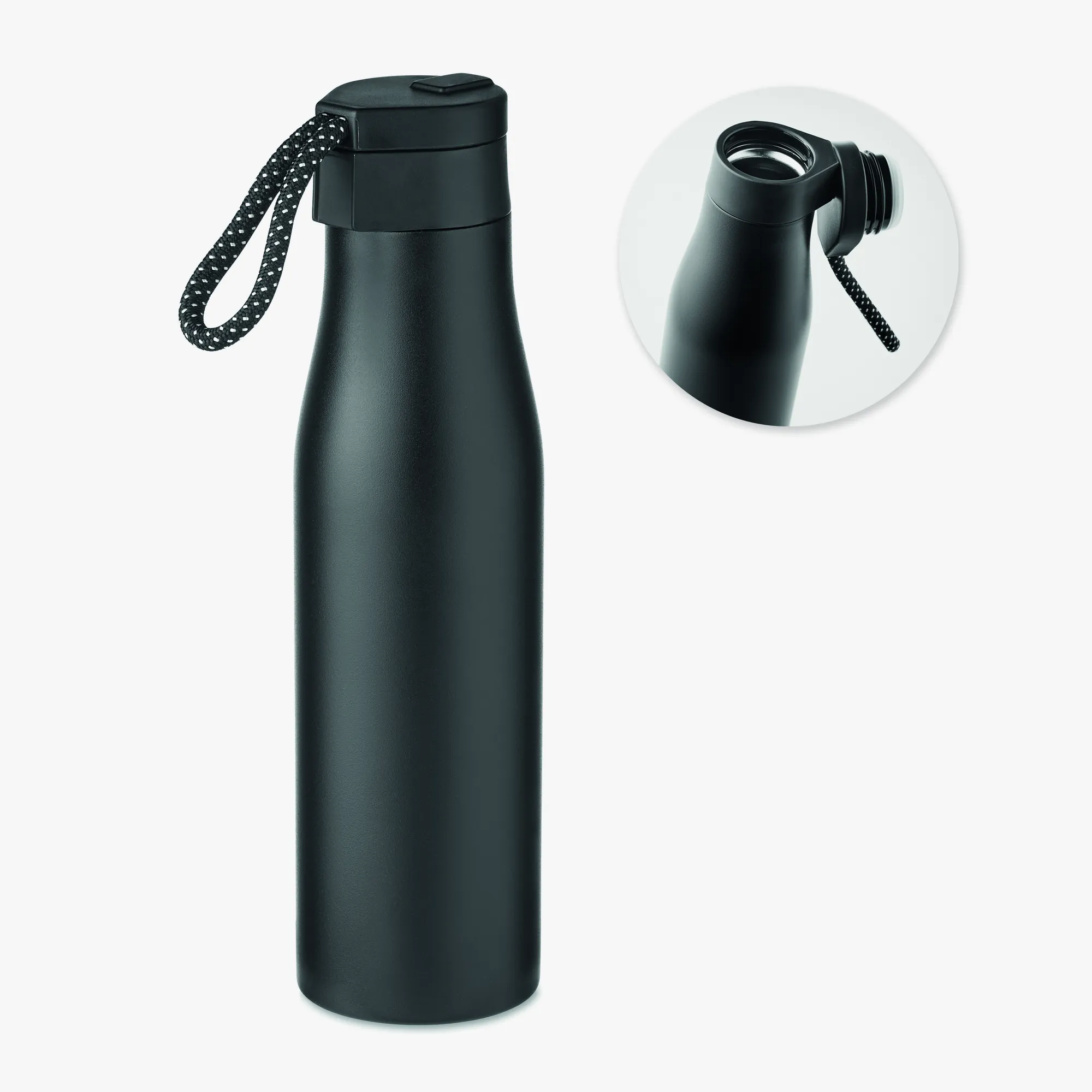 Personalisierte Thermo-Wasserflasche mit Magnetdeckel