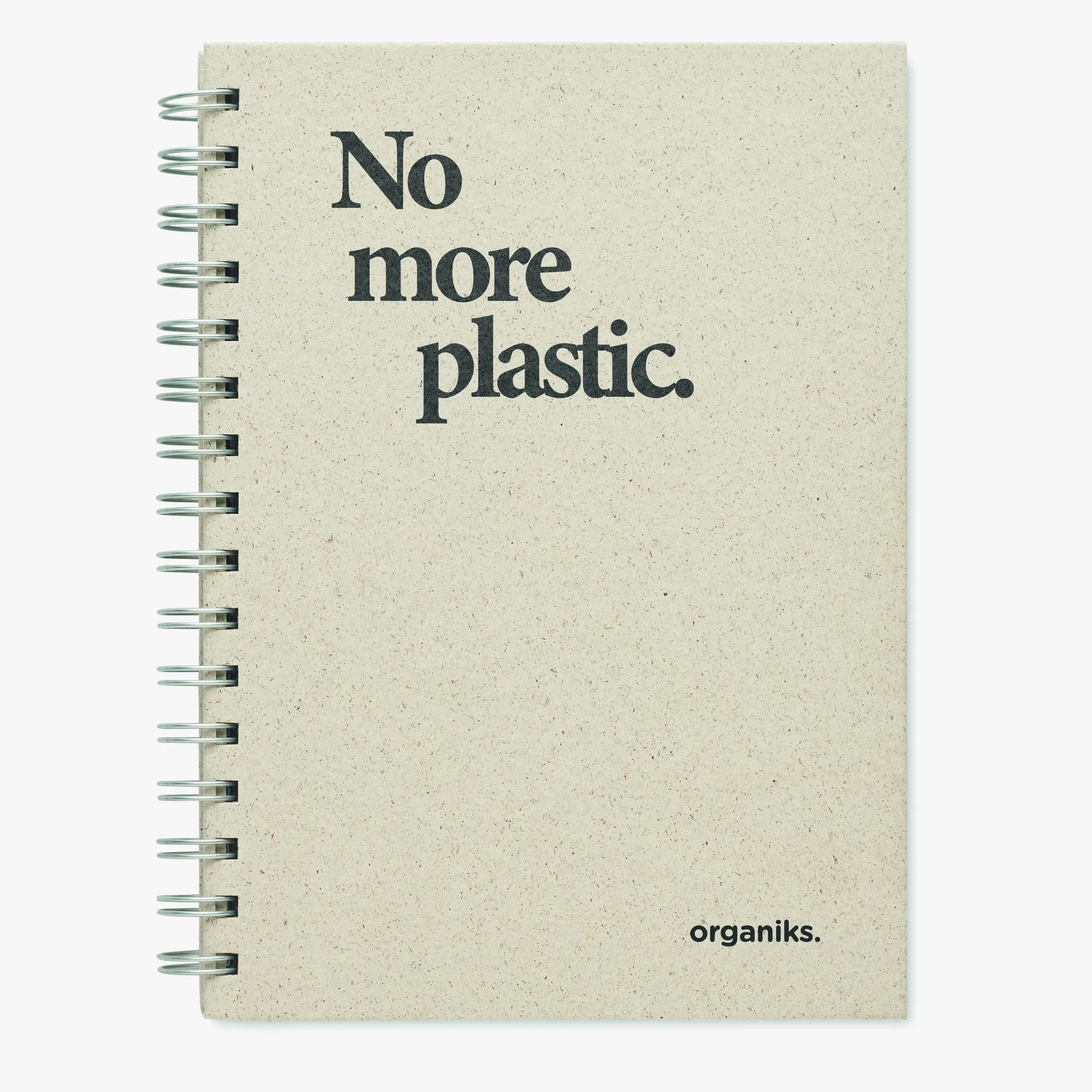 Personalised A5 grass paper notebook