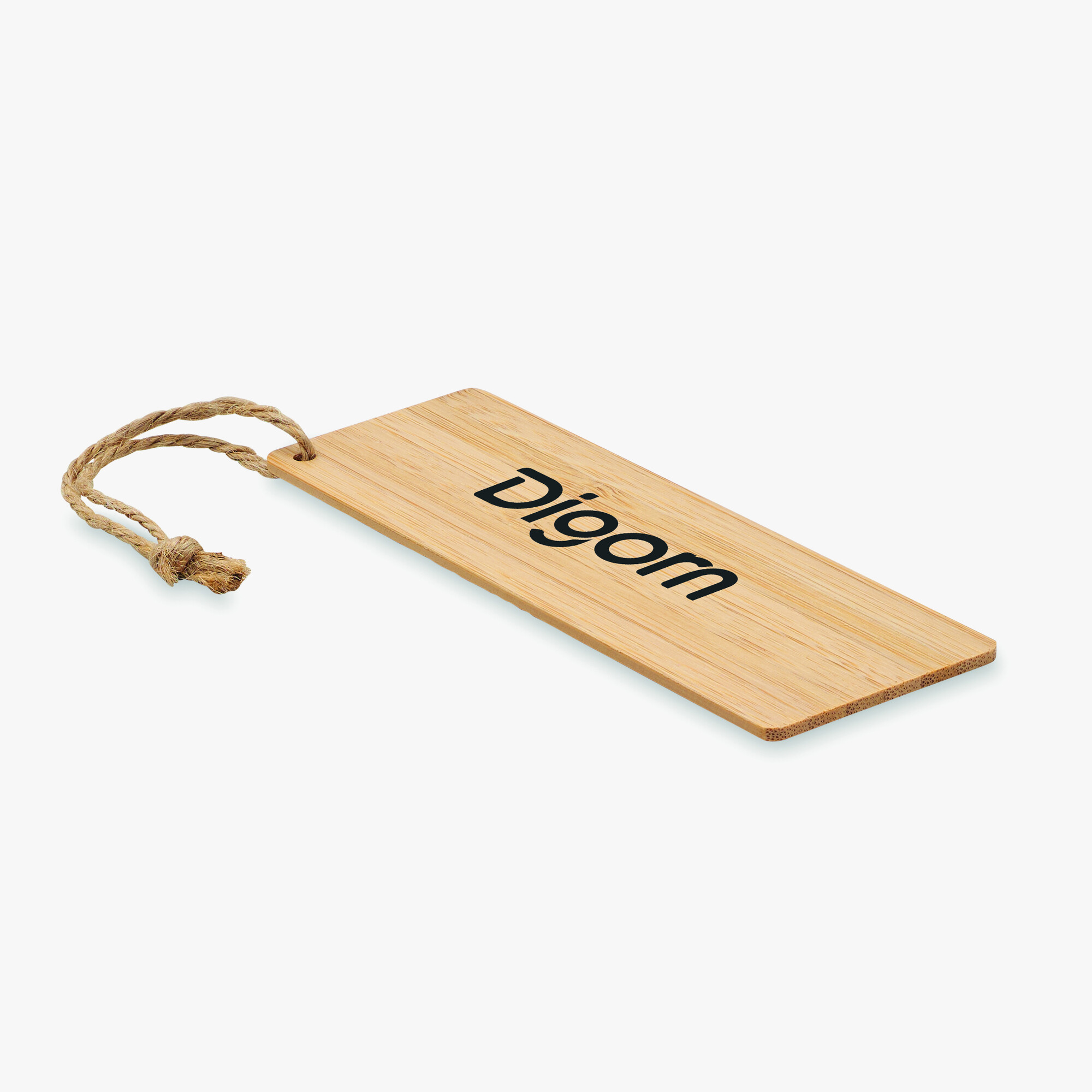 Personalised bamboo bookmark