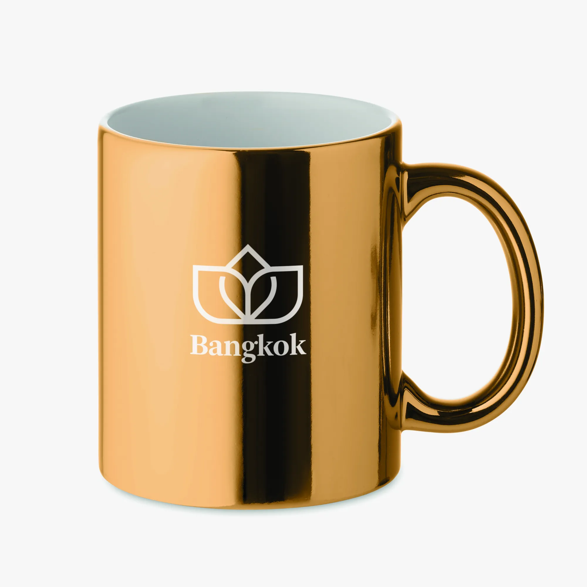 Mug en céramique métallisée personnalisé 300 ml