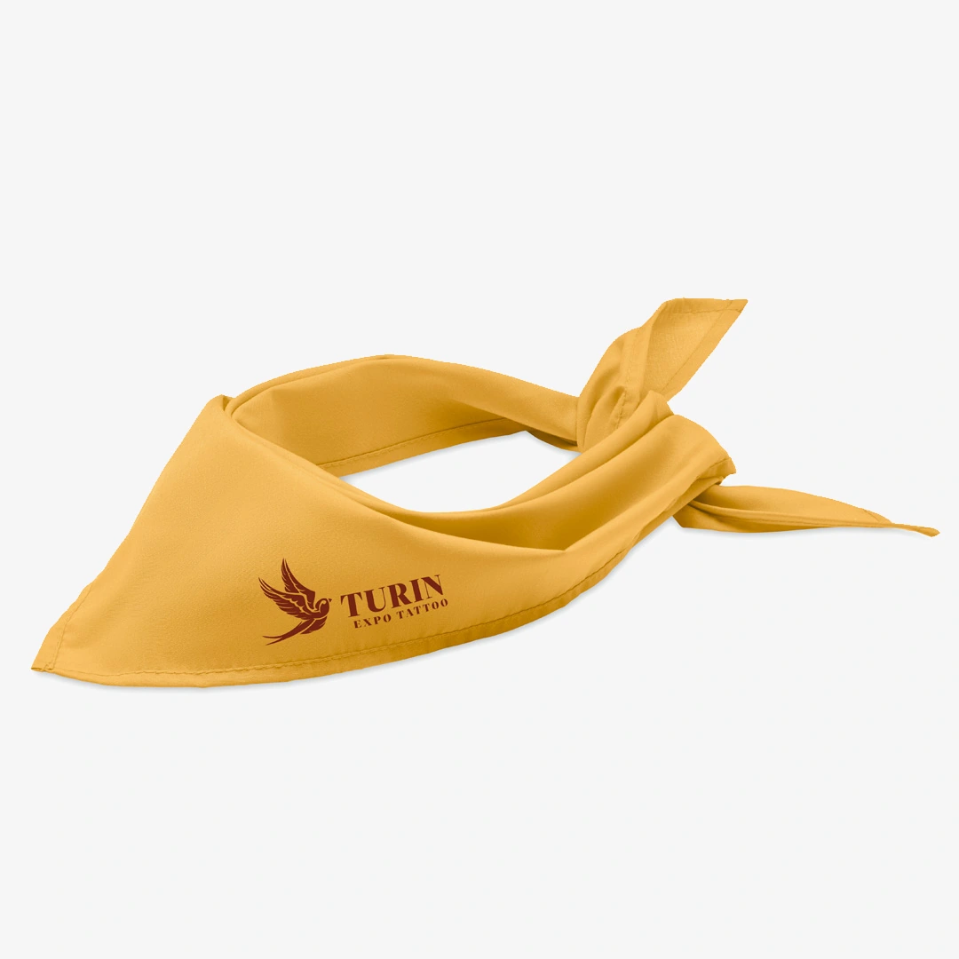 Personalised triangular bandana