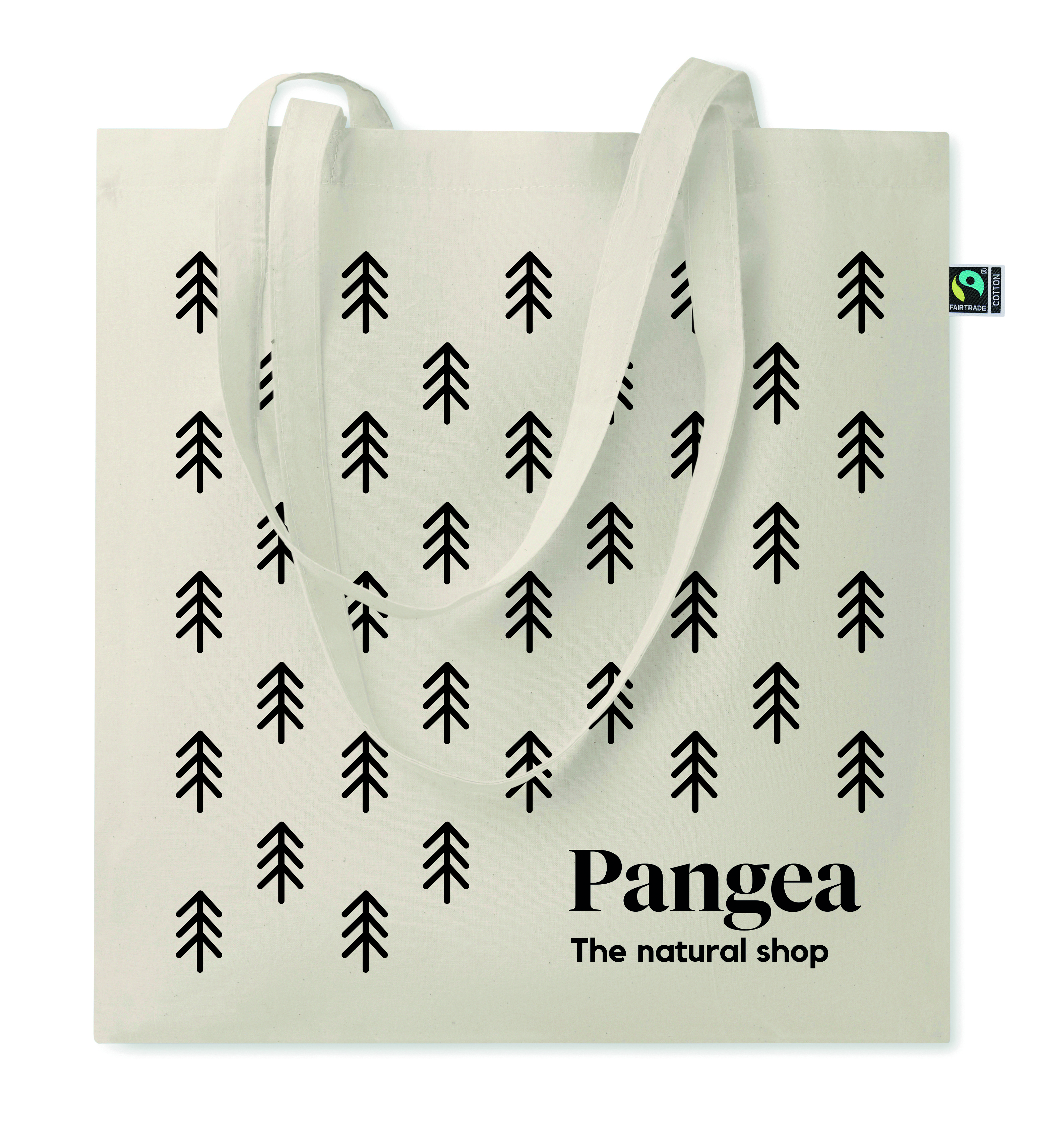 Saco de algodão Fairtrade personalizado